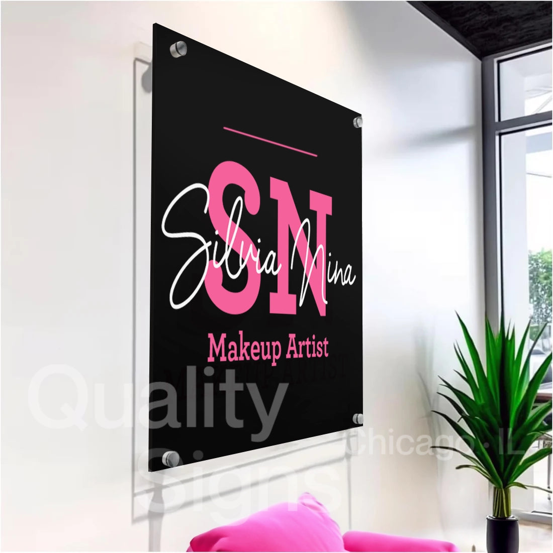 Custom Acrylic Business Sign