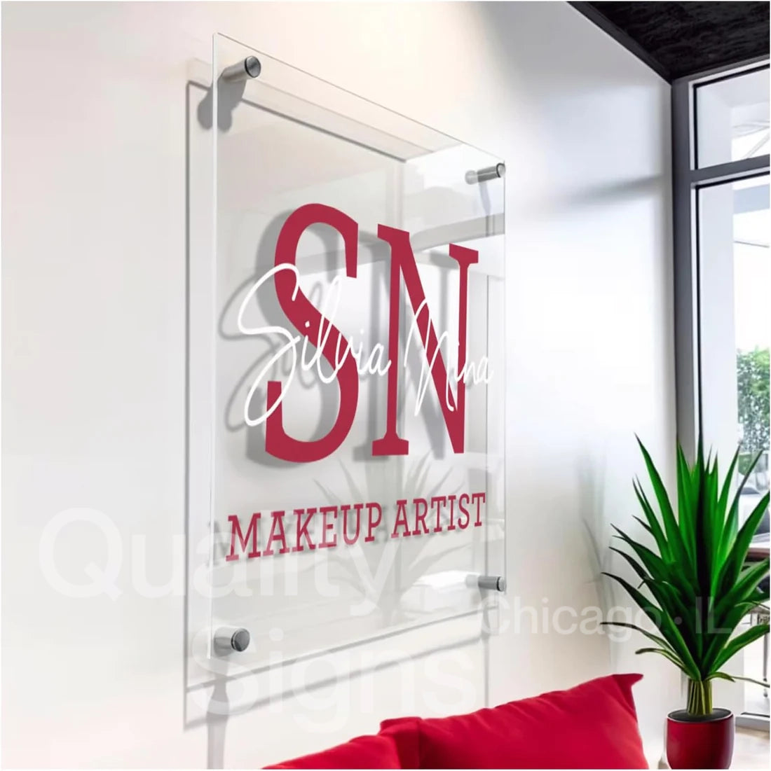 Custom Acrylic Business Sign