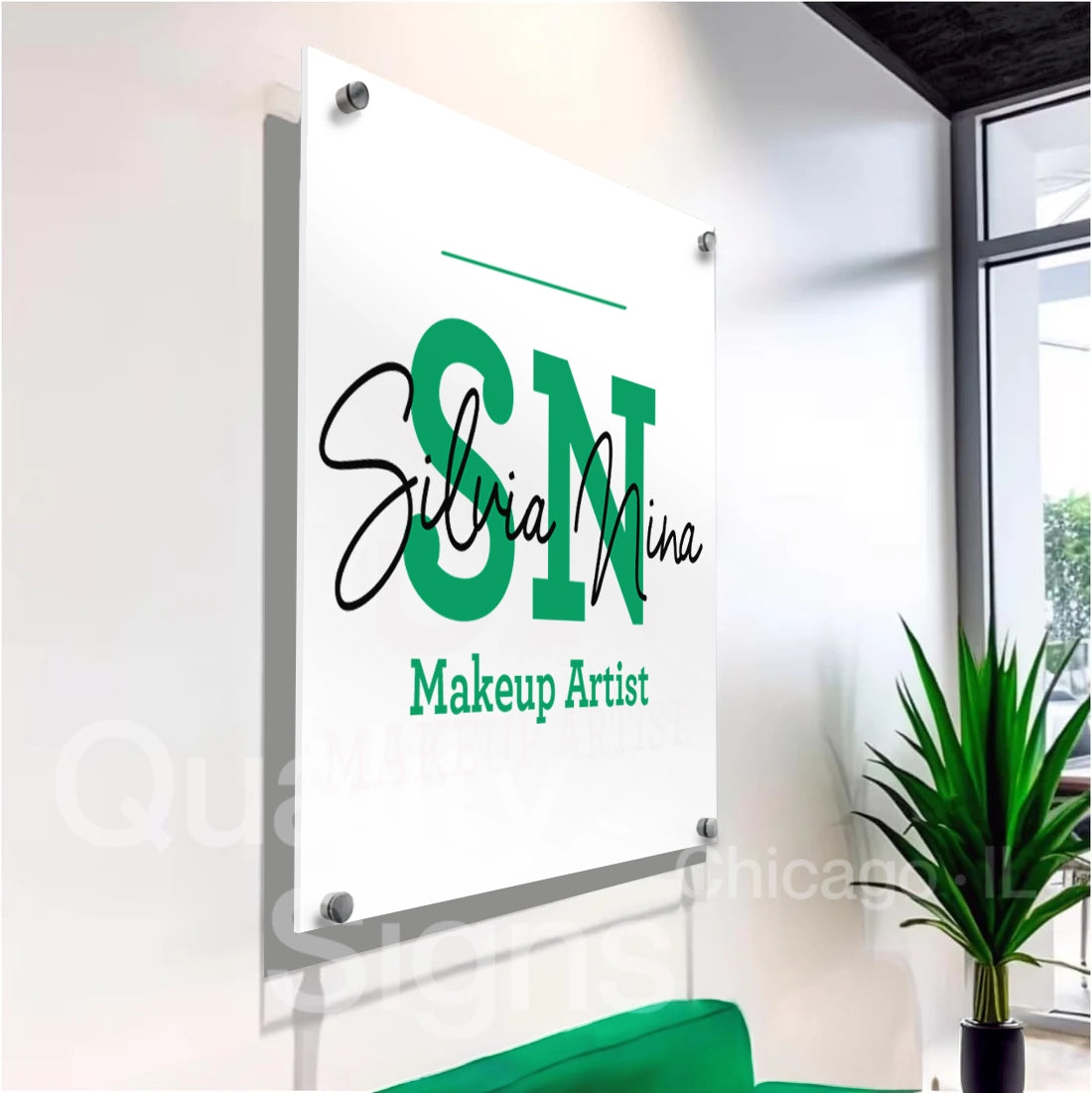 Custom Acrylic Business Sign