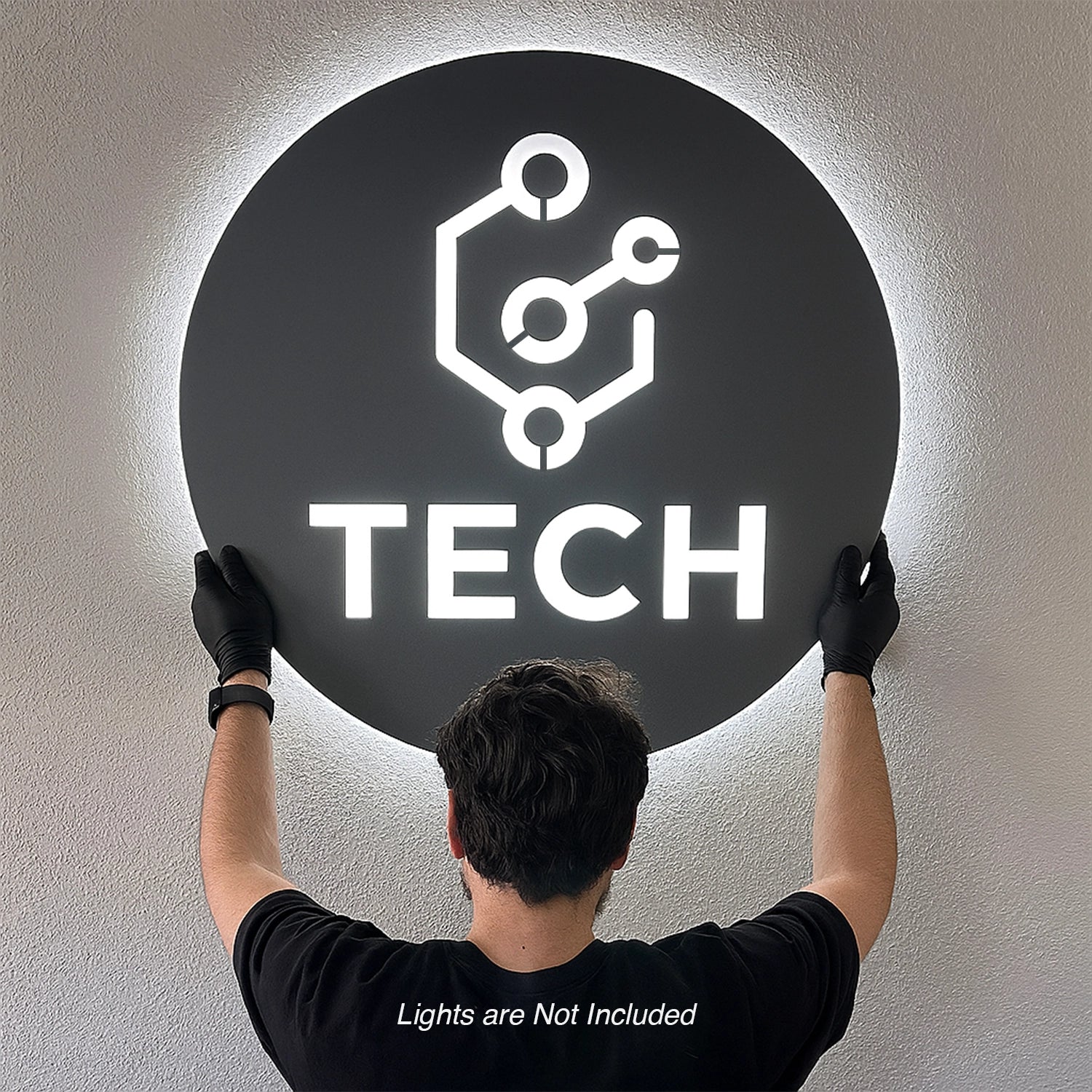 Custom Acrylic Office Signs for Tech Startups & Co-Working Spaces