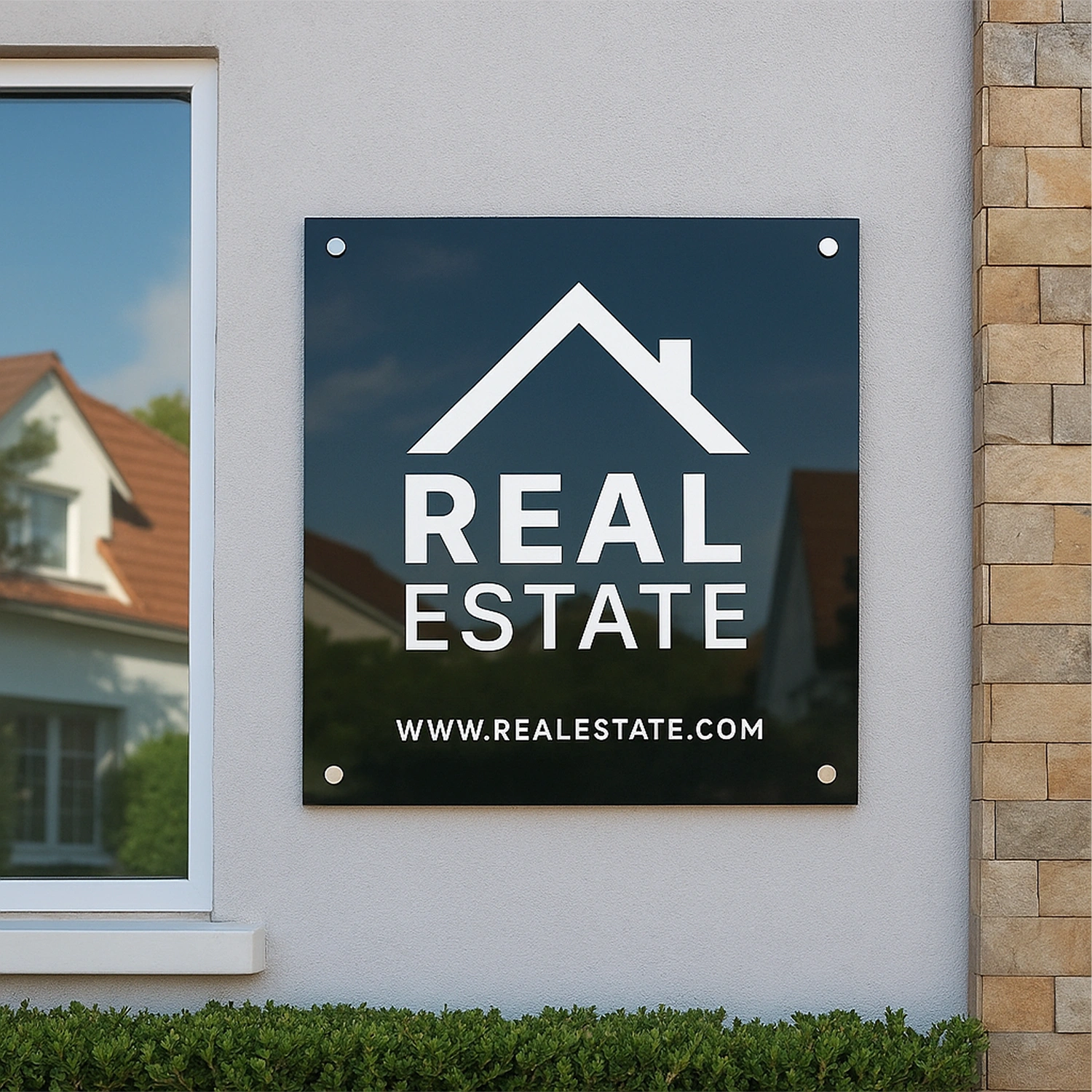 Custom Acrylic Signs for Real Estate