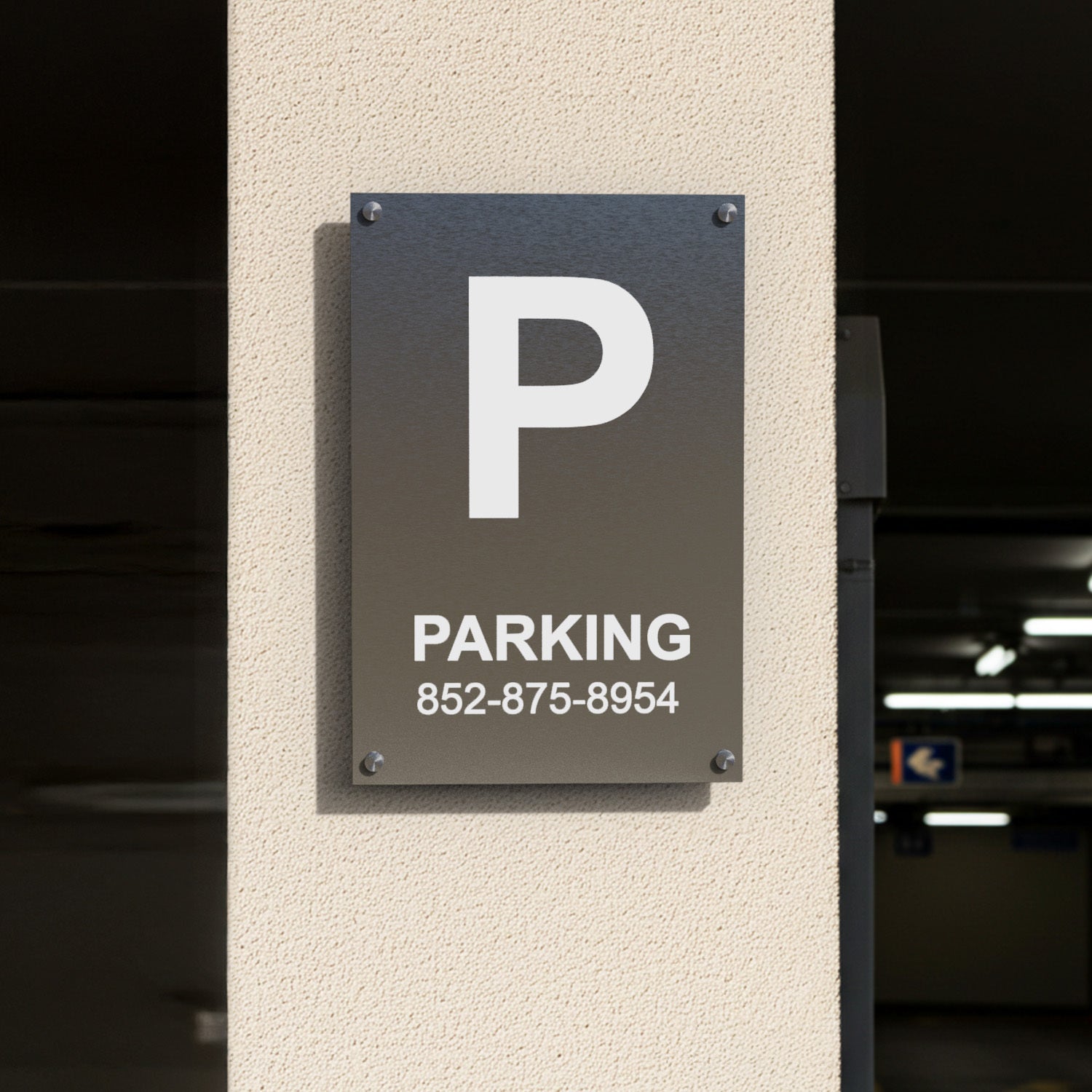Custom Reserved Parking Sign