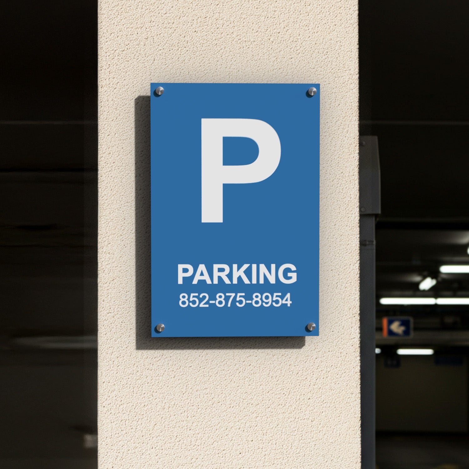 Custom Reserved Parking Sign