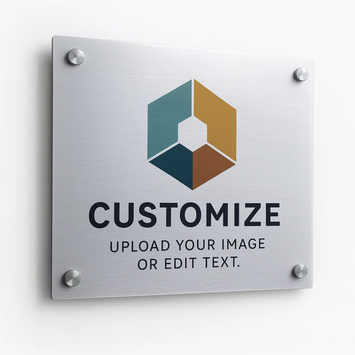 Brushed Aluminum Sign Printing Chicago