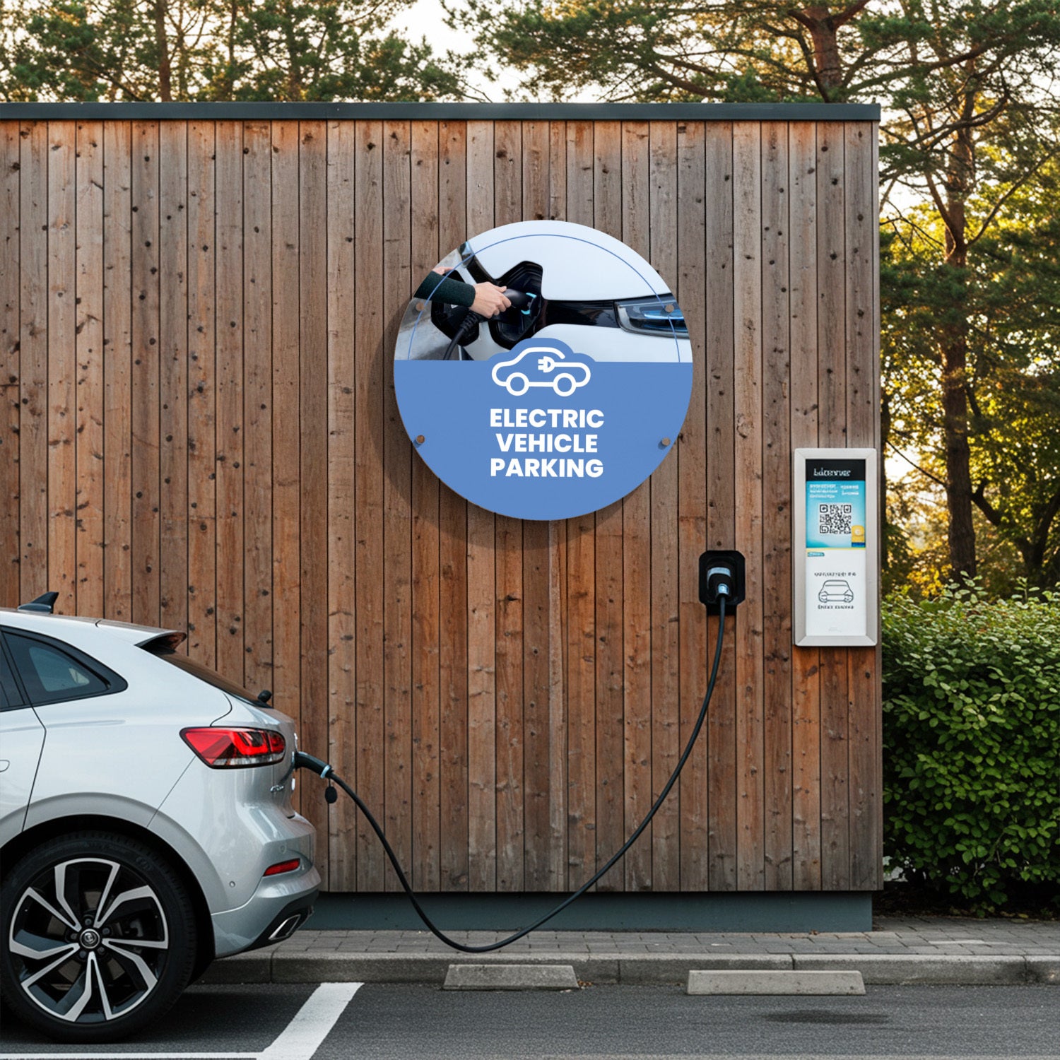 Electric Vehicle Parking Sign