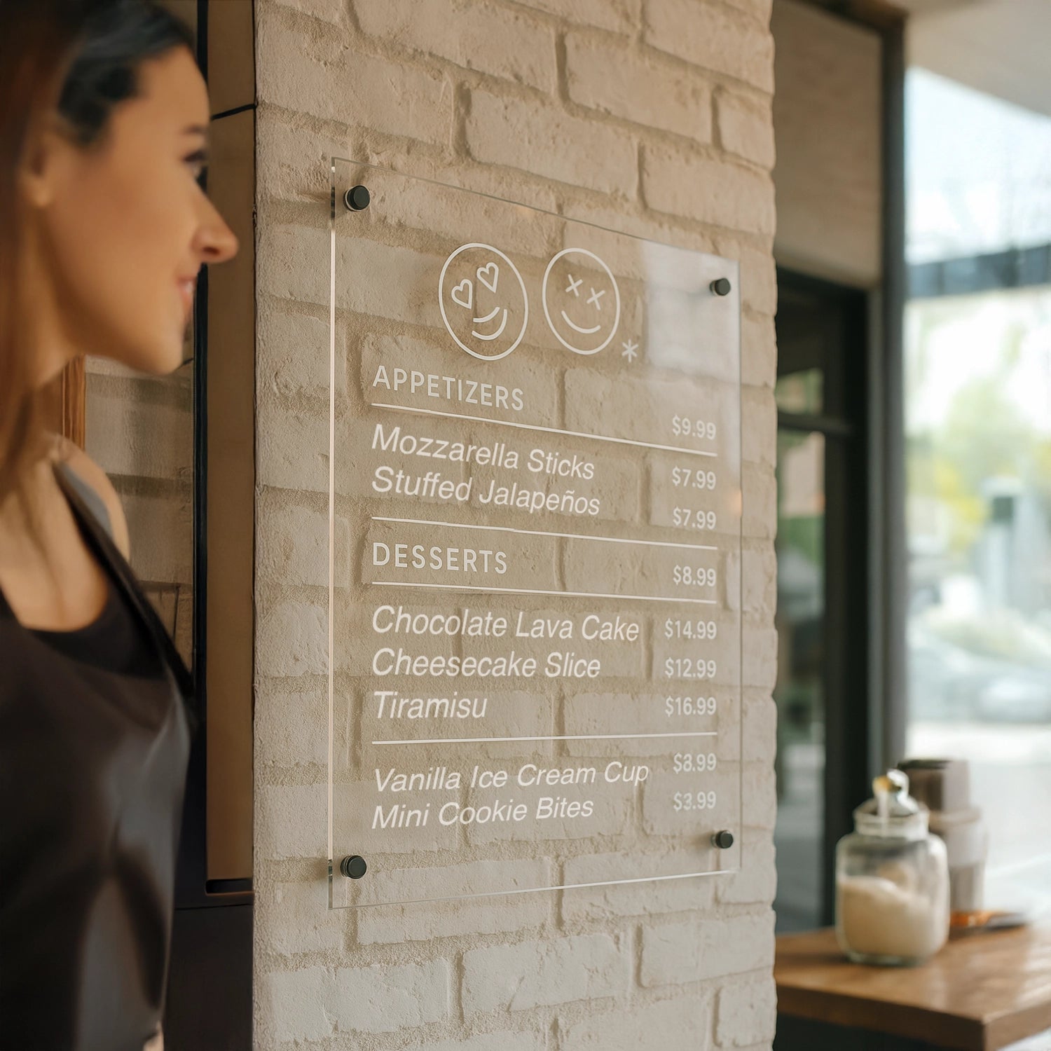 Custom Acrylic Business Signs for Coffee Shops, Retail Stores & Hospitality