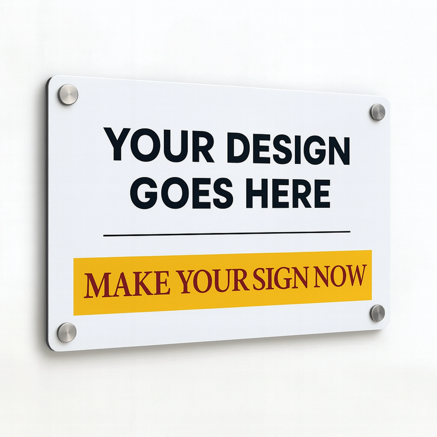 Aluminum Sign