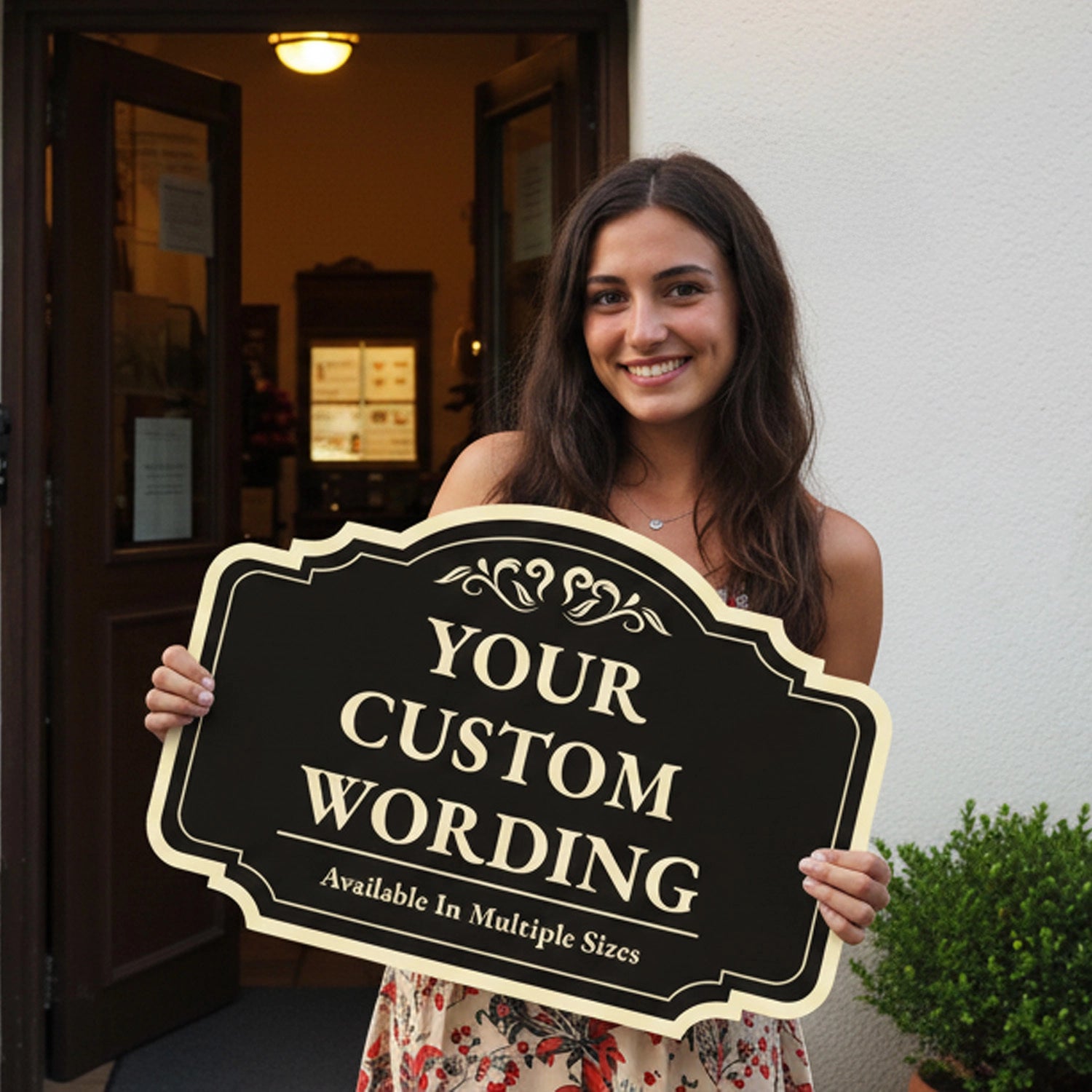 Personalized Decorative Outdoor Metal Signs