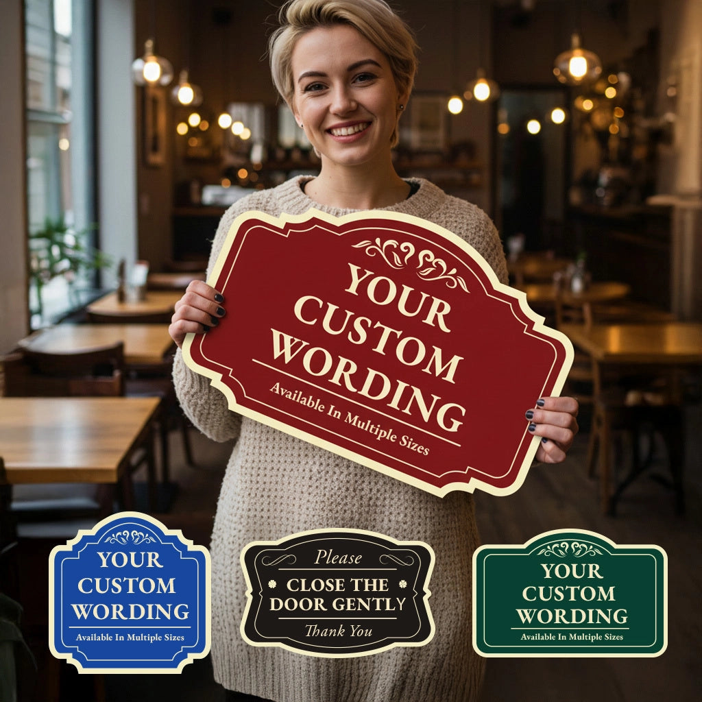 Personalized Decorative Outdoor Metal Signs