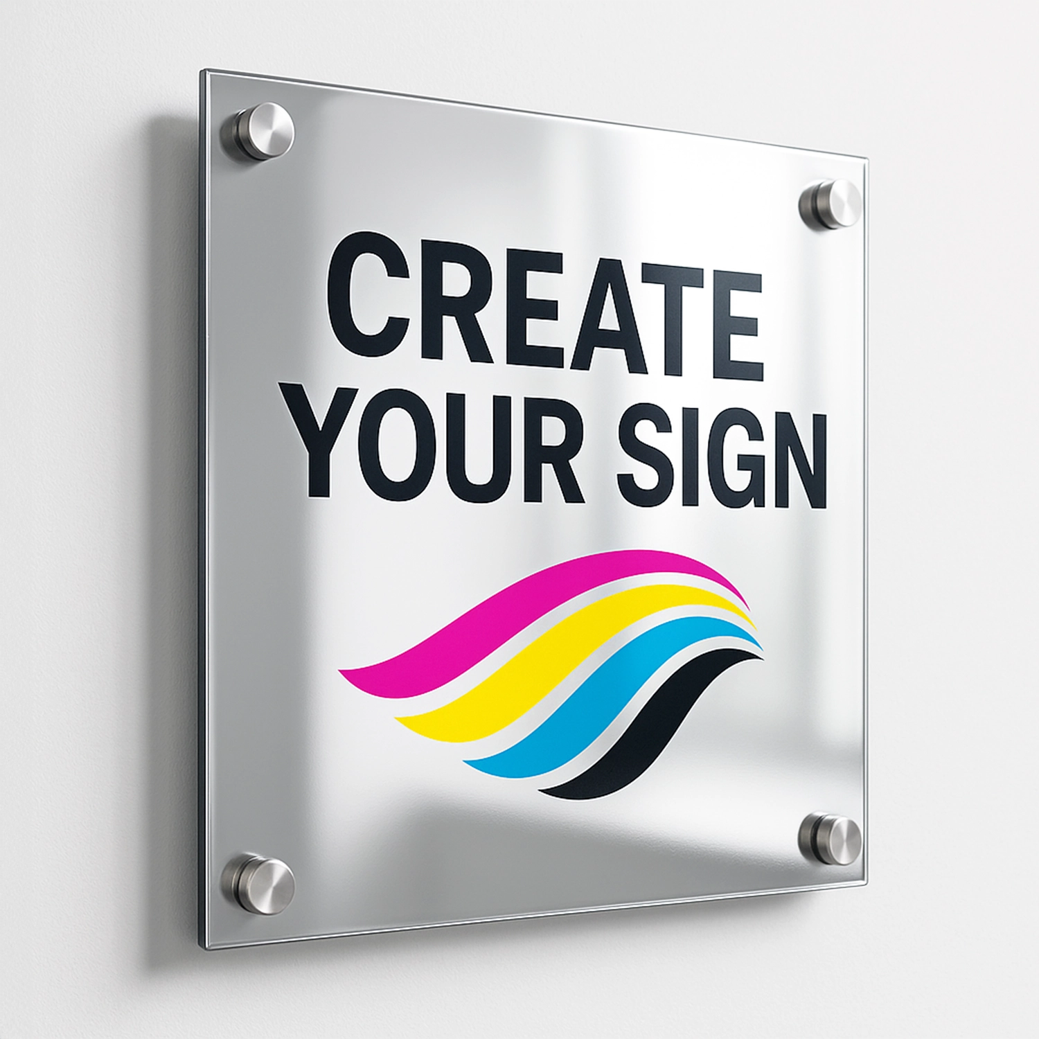 Mirror Acrylic Signs