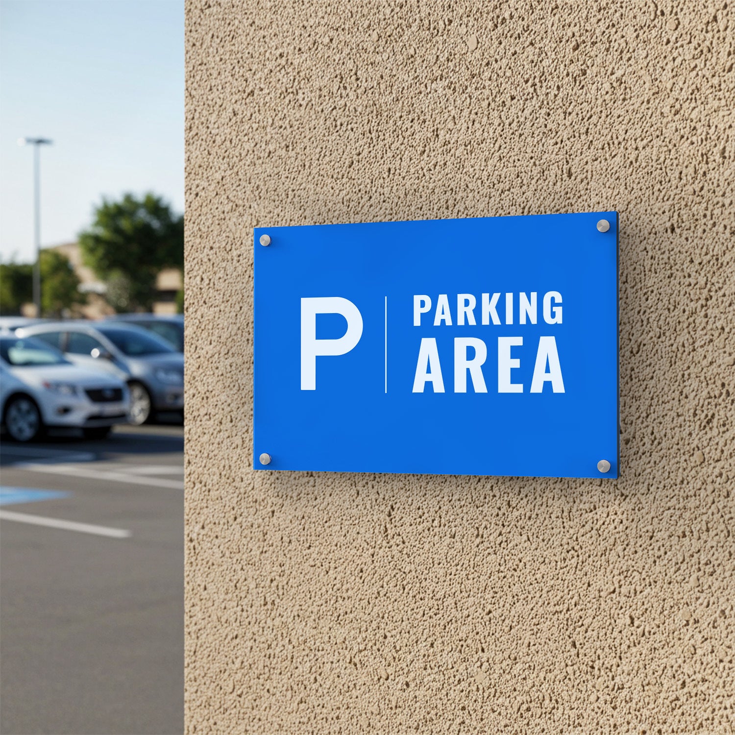Parking Sign, Aluminum Parking Sign