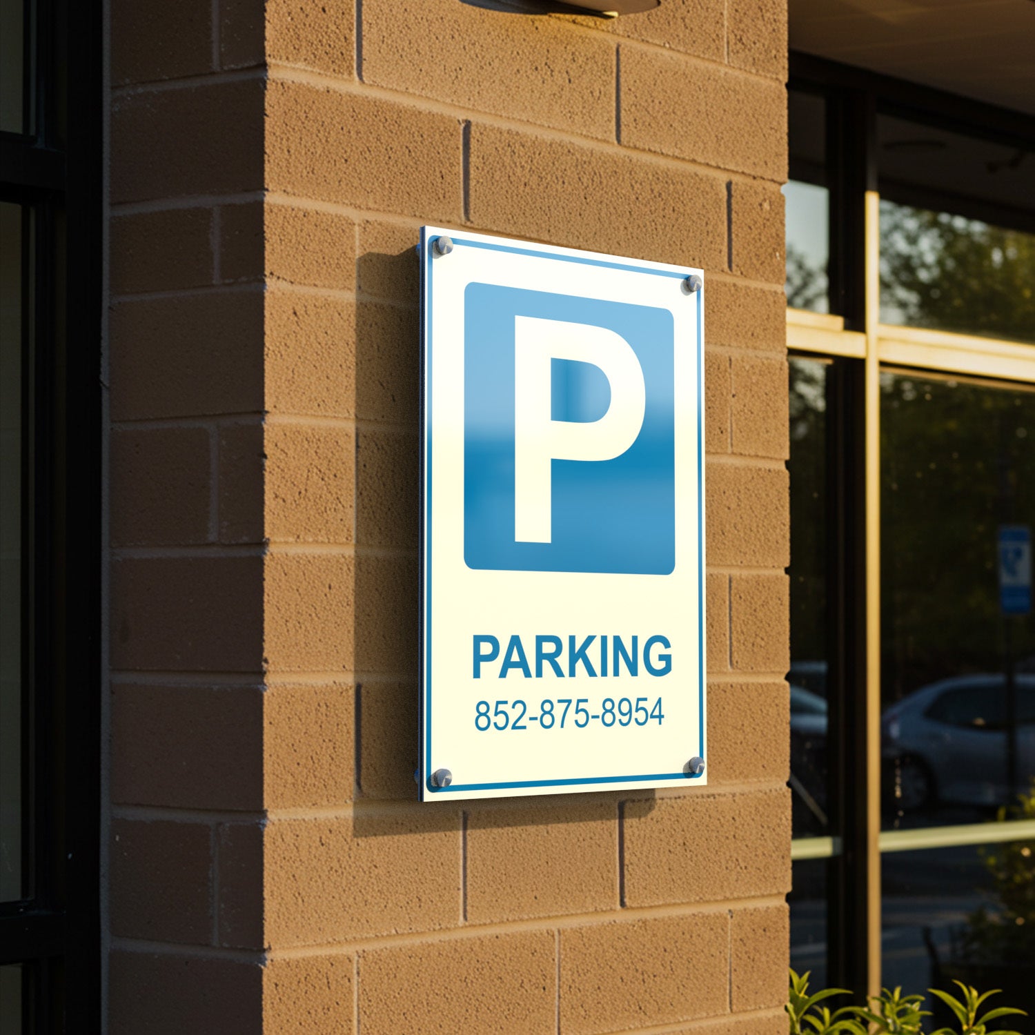 Custom Reserved Parking Sign
