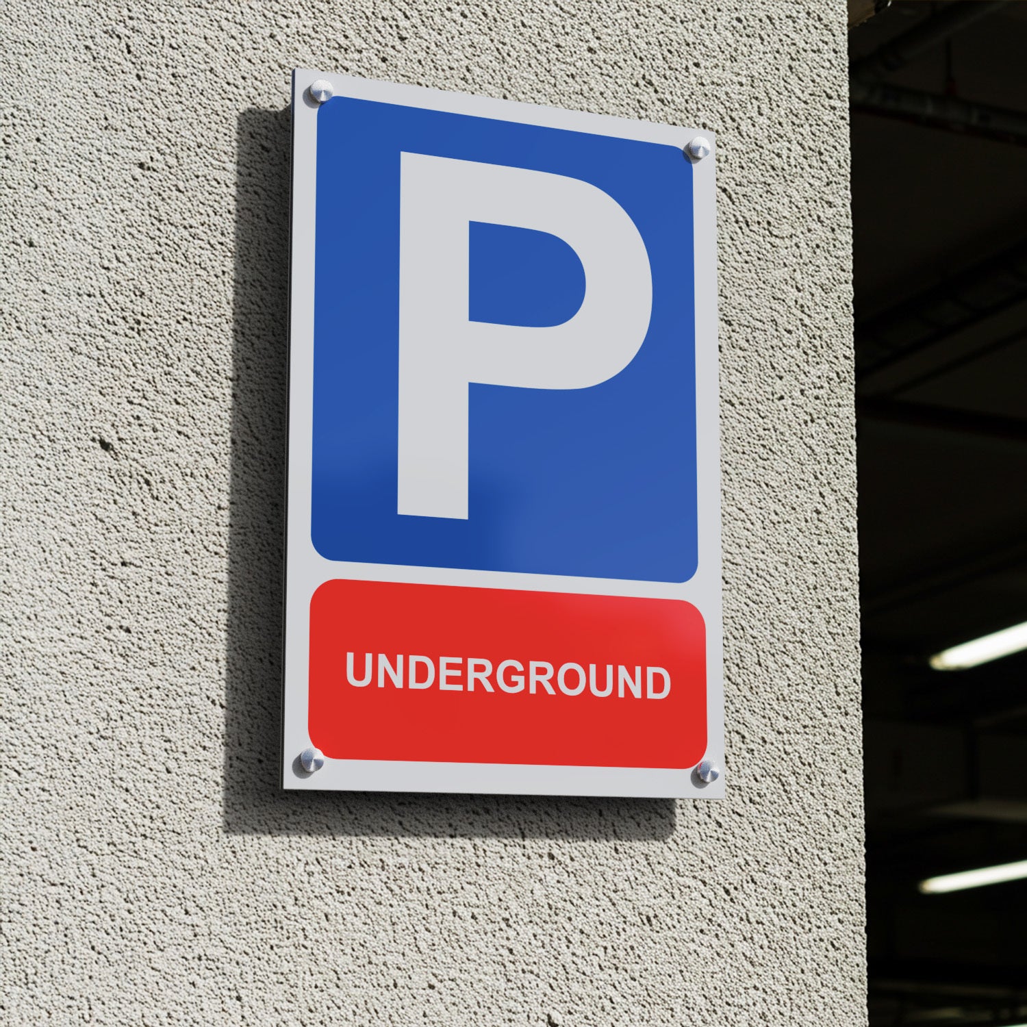 Parking Sign, Aluminum Parking Sign