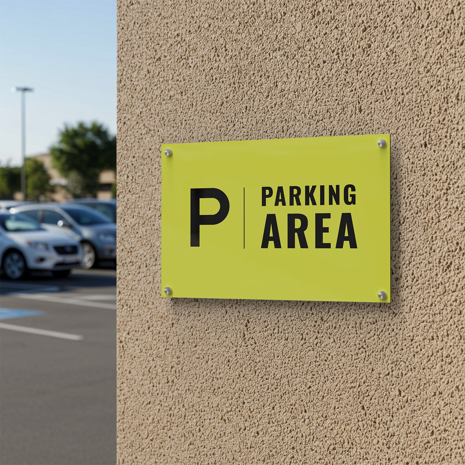Parking Sign, Aluminum Parking Sign