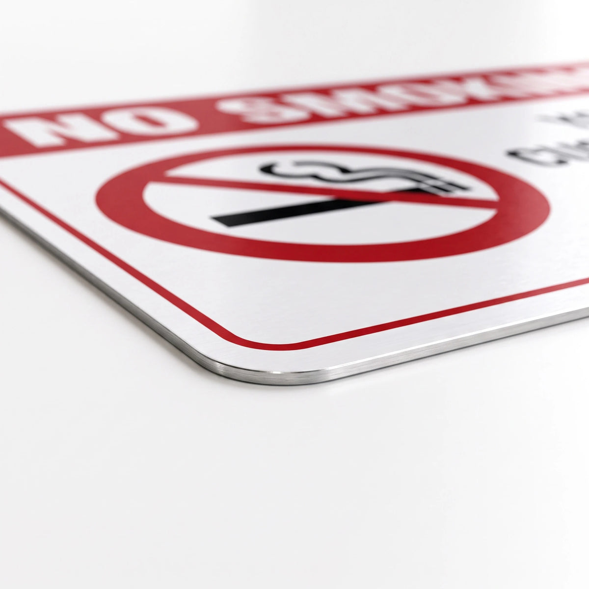 Custom No Smoking Sign — Your Custom Copy