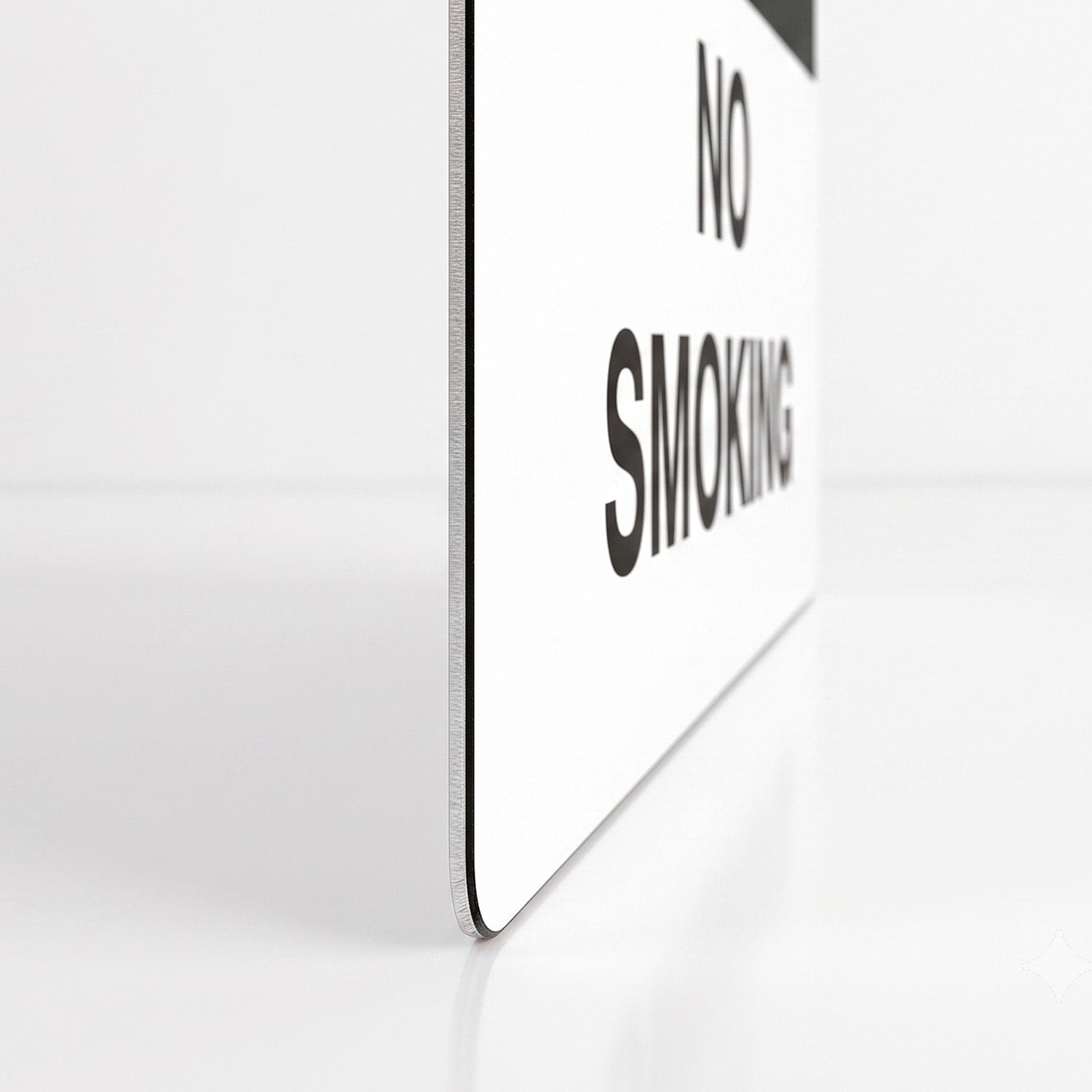 Danger No Smoking Sign – High-Visibility Safety and Compliance Wall Plaque