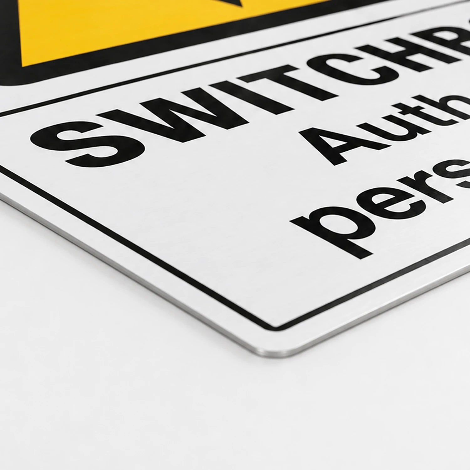 Danger Switchroom Authorized Personnel Only Sign – High Voltage Safety Sign