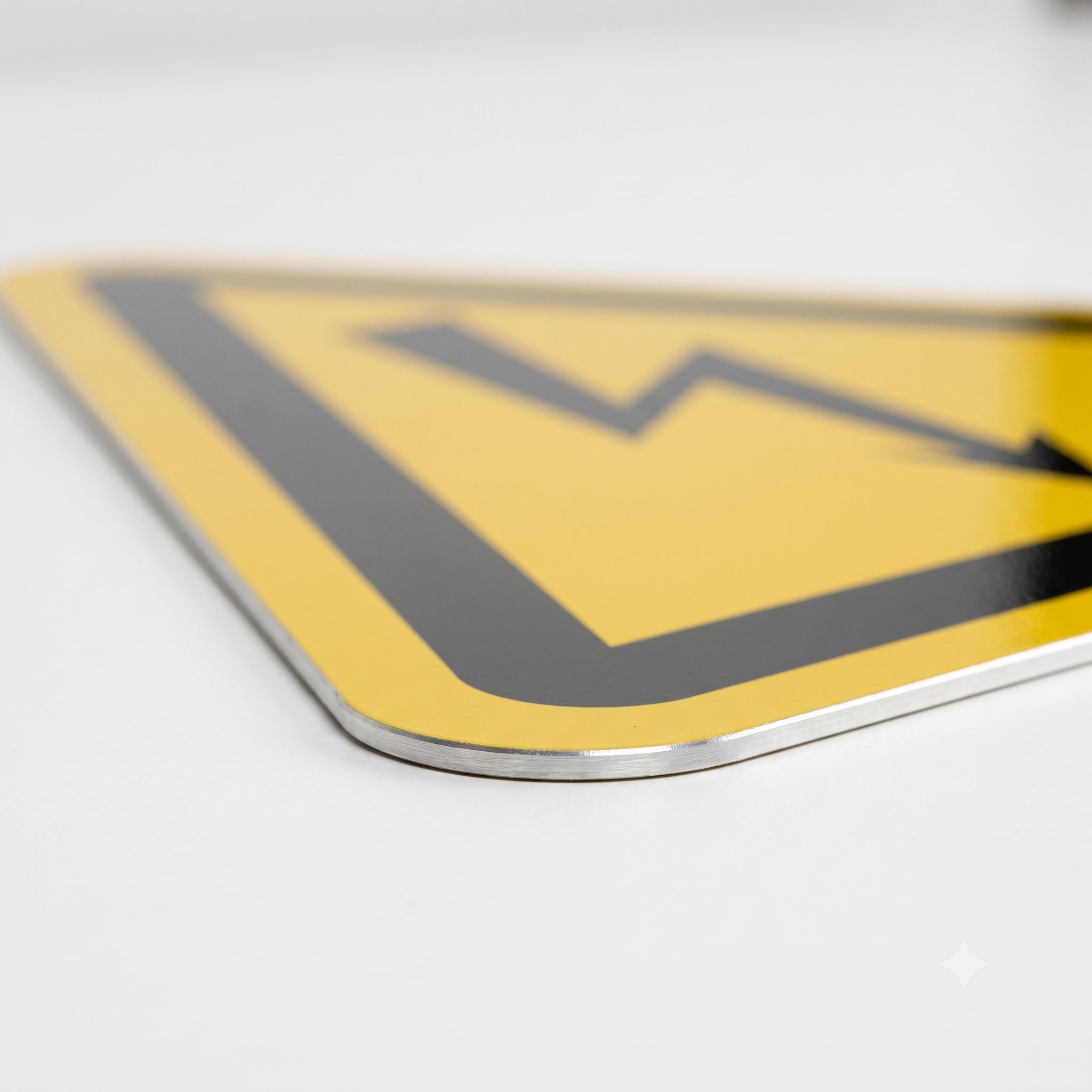 Electrical Hazard Warning Triangle Sign (ISO 7010 W012)