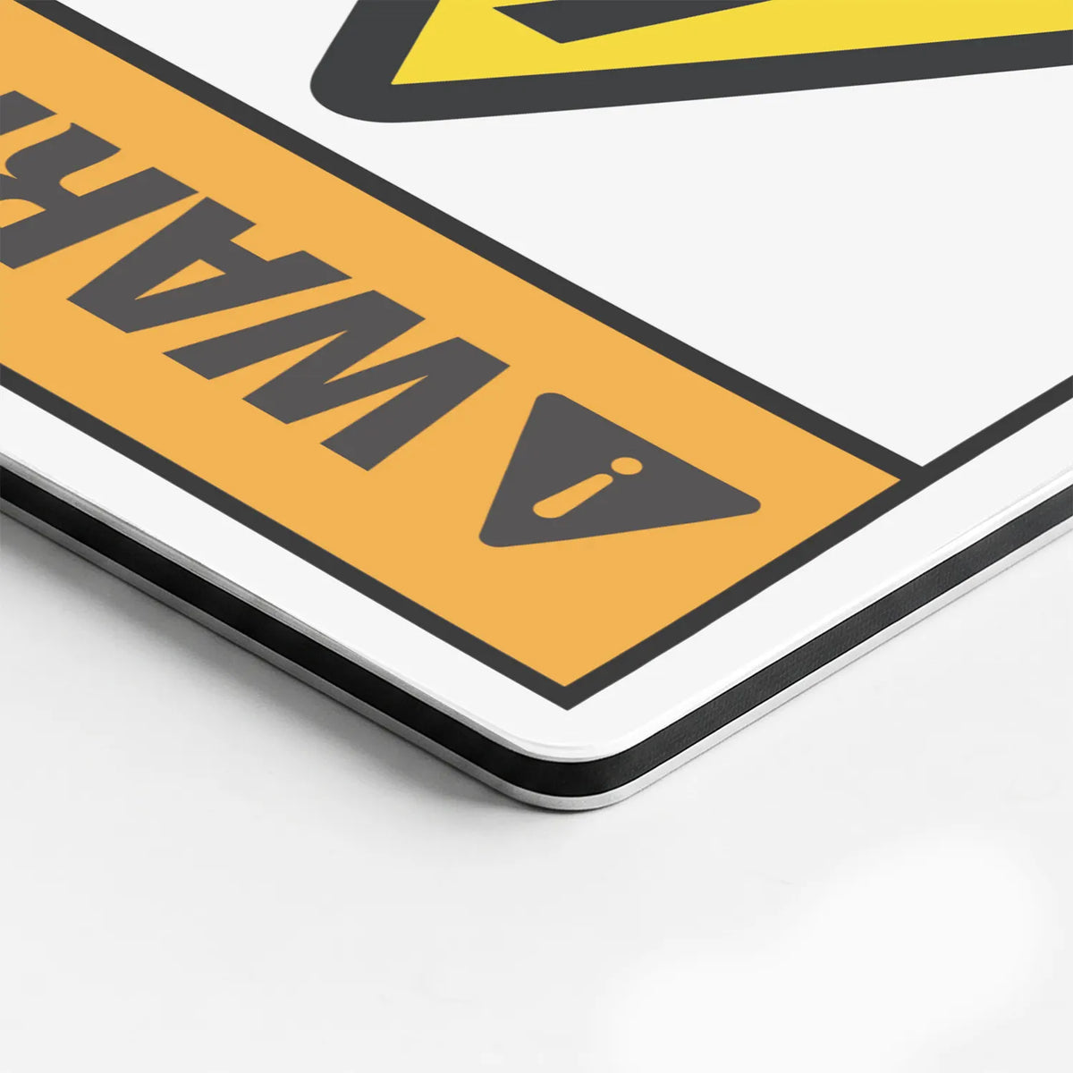 Warning — High Voltage Keep Out Sign | ISO 7010 W012 | ANSI Z535.2-2023 | Aluminum