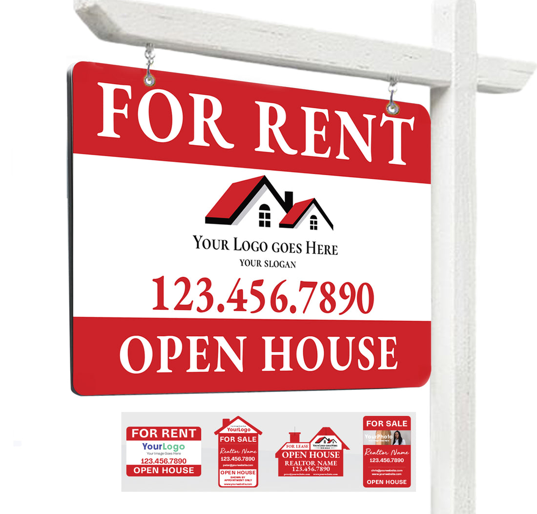 Custom Aluminium Realtor Sign