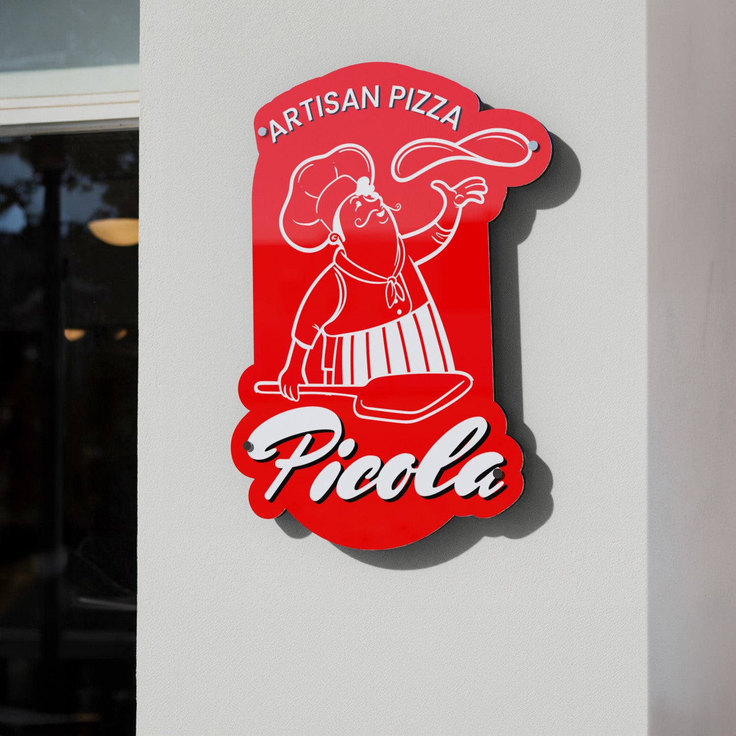 Custom Acrylic Logo Signs, Restaurant Logo Signs