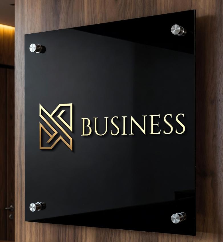 Custom Printed Acrylic Signs for Business