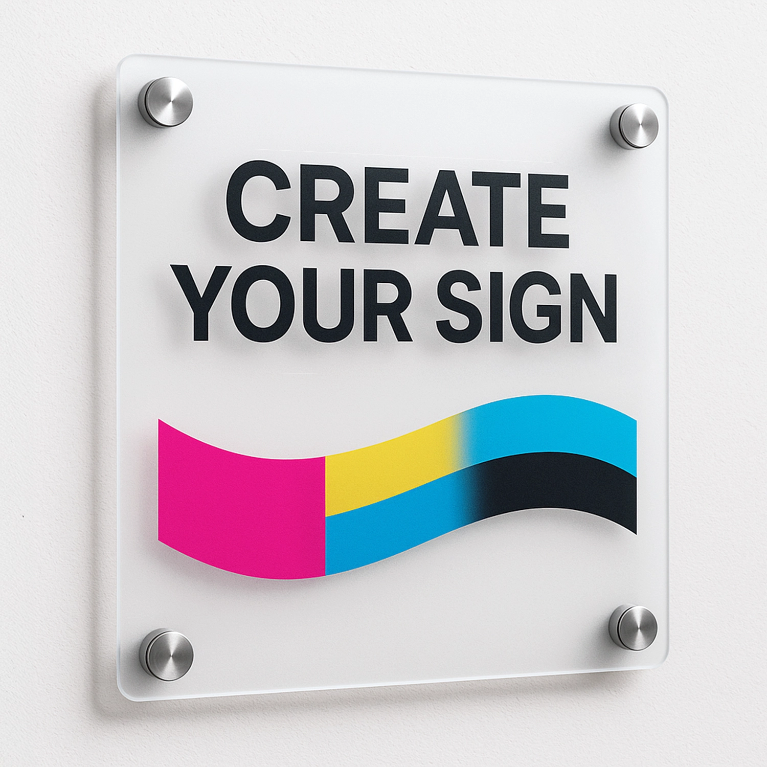 Frosted Acrylic Signs