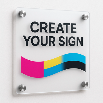 Frosted Acrylic Signs
