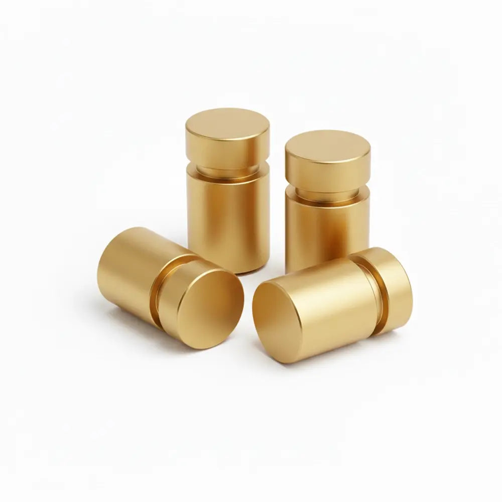 Pack of Gold standoff wall anchors (4)