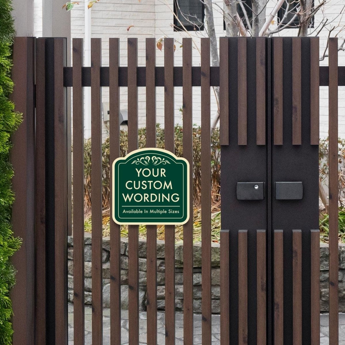 Personalized Decorative Outdoor Metal Signs