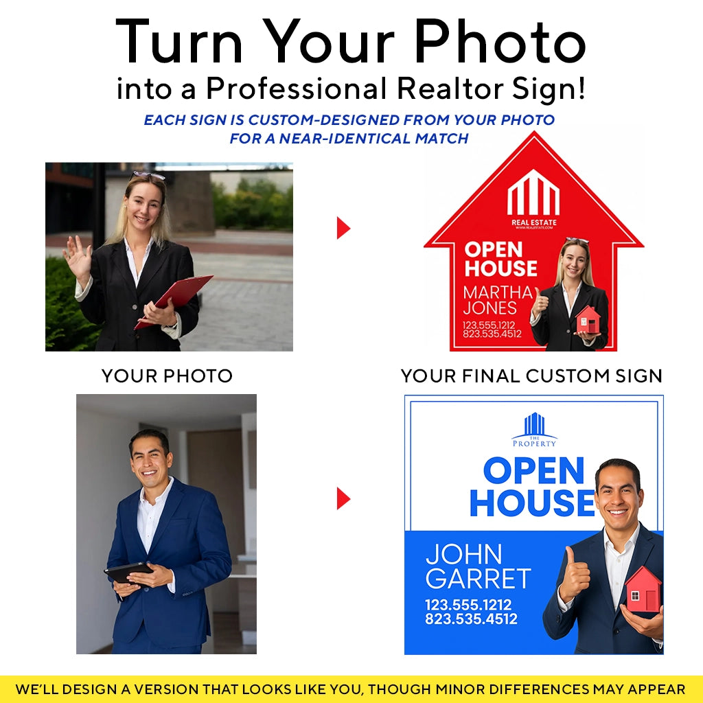 Personalized Outdoor Real Estate Signs